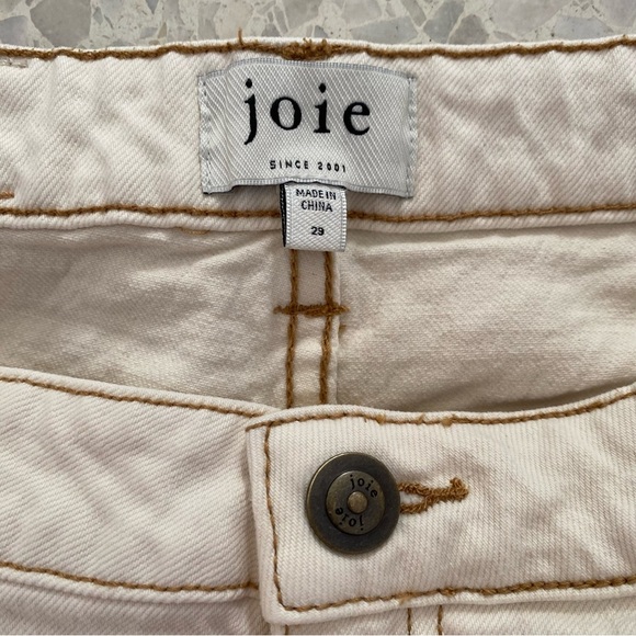 Joie Dorothea Flare Jean Cream White Size 29 NWOT - Picture 7 of 11